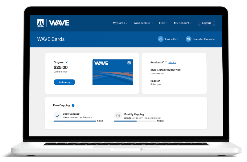 Octa Wave New Account Website Devices 2X